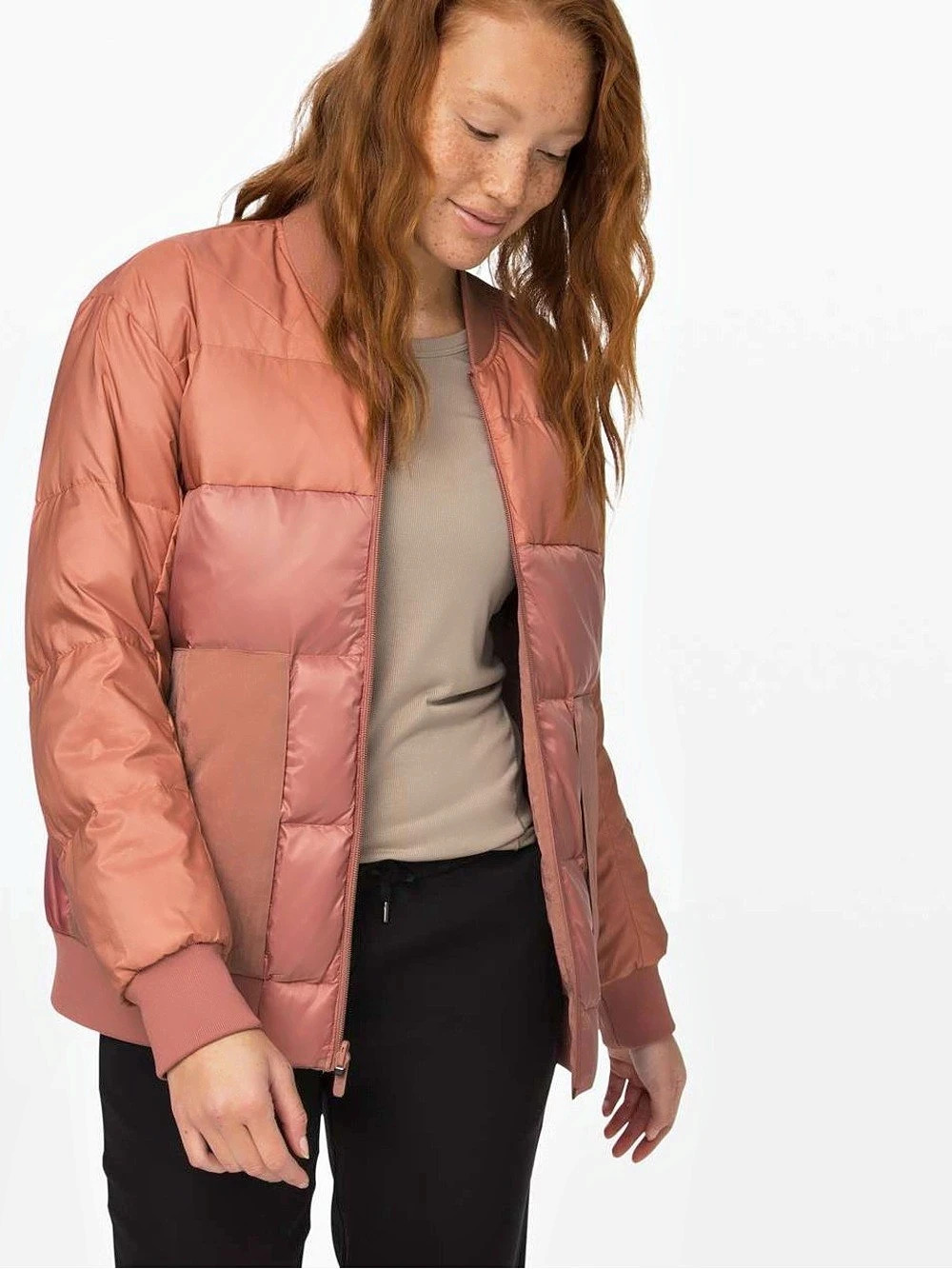 Lululemon Roam Far Bomber Color Block Puffer Jacket